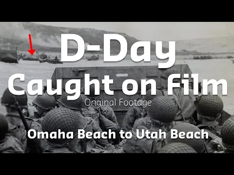 Download MP3 The D-Day Cameramen Who Filmed Normandy Invasion on June 6, 1944 - WWII Then & Now