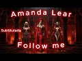 Download Lagu Amanda Lear - Follow me,  lyrics, 1978, pop, dance, disco