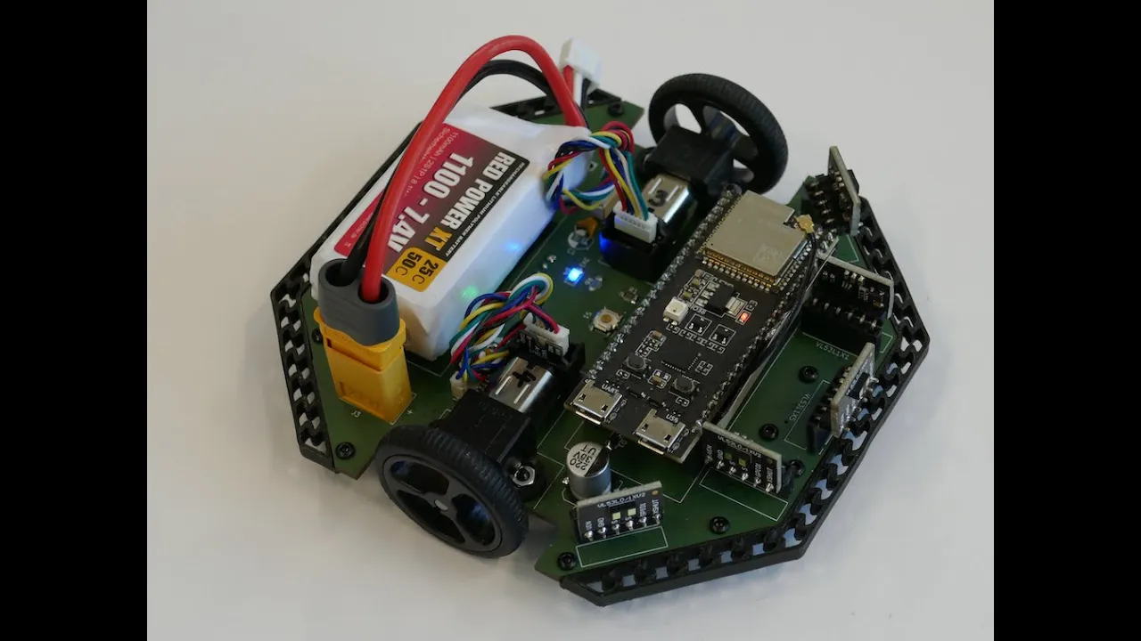 Algernon: A Micromouse Robot with a Remote Debug Interface