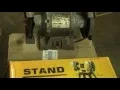 Harbor Freight bench grinder stand product review