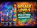 Dosage Levels of Psilocybin Magic Mushrooms