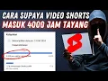 Lagu Info Terbaru‼️Cara Agar Video Shorts Masuk Jam Tayang Publik alias 4000 Jam Tayang