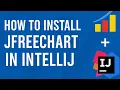 How to use JfreeChart on intellij