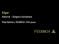 Elgar 'Nimrod' from Enigma Variations - P. Barton, FEURICH grand piano