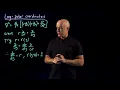 Log-Polar Coordinates Lecture 8 Flow Around a Cylinder
