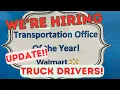 D4W UPDATE 23 Walmart s T O Y is Hiring Truck Drivers Again