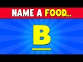 Alphabet Quiz Challenge Word Association Game ABC Speed Quiz