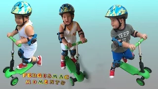 سكوتر جلايدر بلاي تايم للأطفال بثلاث عجلات للأطفال من عمر سنتين و6 أشهر 