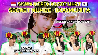 Download Reaksi Siswa Korea terkejut pertama kali melihat Secret Number - DOOMCHITA 😍😍 | Raction MP3