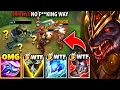 This Riven did NOT respect my Nasus so I had to teach her a lesson INSANE 2V1 PLAY