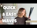 How to Get Quick Easy Waves 5 Minute Hair Tutorial