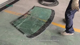 Car Windshield PVB Recycling Machine (3-5 Ton/Hour)
