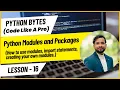 Day 16 Python Modules and Packages Learn How to Organize and Reuse Code Efficiently