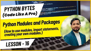 Day 16 Python Modules and Packages Learn How to Organize and Reuse Code Efficiently