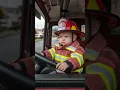 World s Cutest Firefighter Saves Lives
