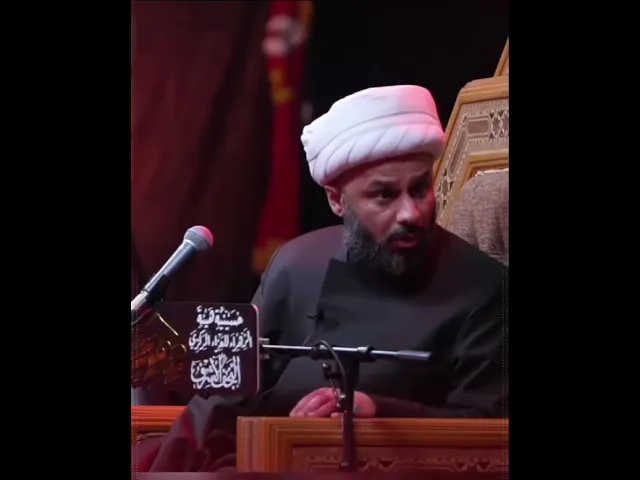 ⁣لحظة صادمة للشيخ الحسناوي عند سماع خبر رحيل السيد محمد علي بحر العلوم