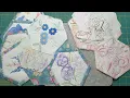 Stitching With Suze - Quilt as you go Hexie s