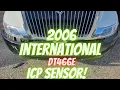 2006 DT466 ICP Sensor Replacement