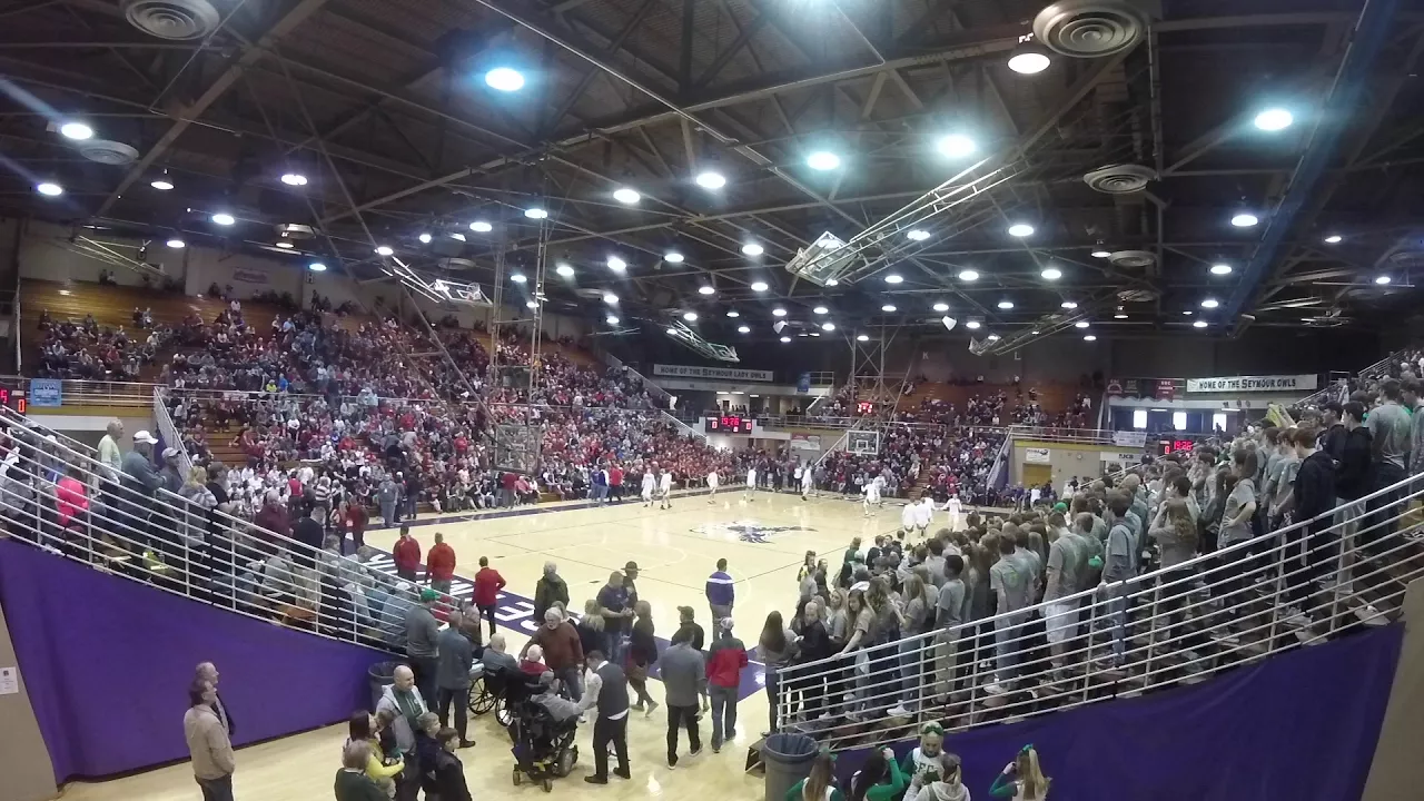 Hoosier Hysteria 2018 - 8,500 Pack Lloyd Scott Gymnasium In Seymour, Indiana (Time Lapse)