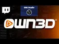 Easy way to set up and get Overlays Alerts etc on OBS using OWN3D