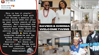 davido shows off the fully furnished 900k mansion he bought for chioma as push gift as kemi in 