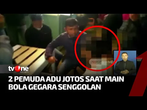 Dipicu Saling Ejek saat Bermain Bola, Adu Jotos Antar Pemuda Tak Terhindarkan