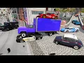 Police Chase Stolen Truck with Racecars