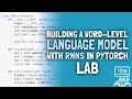LLM Chronicles 4 Building a Word-Level Language Model in PyTorch using RNNs