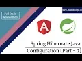 Angular and Spring C CRUD Tutorial - Spring Hibernate Configuration