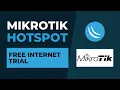 Mikrotik Hotspot - Free Internet Trial Mikrotik Configuration Tutorial Step by Step