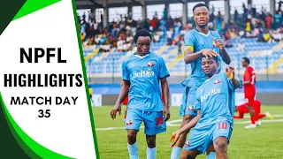 npfl match day 35 highlights npfl 2025 26 season npfl nigeriapremierleague highlights 