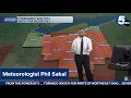 Tracking damaging storms flooding downpours and possible tornadoes