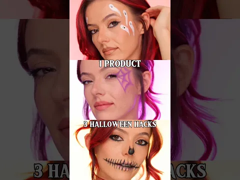 halloween makeup looks you can ACTUALLY do 🎃👻🕸️ vid concept ib@jademclaire @about-facebeauty7629