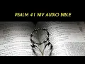 PSALM 41 NIV BIBLE