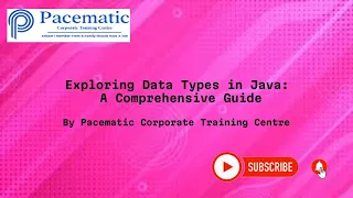 Exploring Data Types in Java A Comprehensive Guide