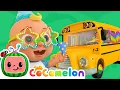 Wheels on the Birthday Bus 🚌 CoComelon Nursery Rhymes and Kids Songs | Toddler Learning