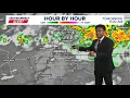 Strong to severe storms possible tonight slightly cooler by tomorrow