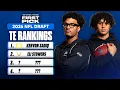 FINAL 2026 NFL Draft TIGHT END Rankings