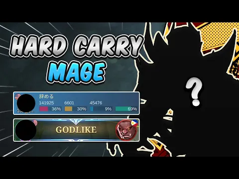 Download MP3 Wow! This Mage Can Truly Hard Carry | Mobile Legends