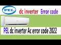 All PEL Dc Inverter AC Error Codes