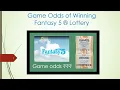 Math Made Easy for Fantasy 5 lottery by California Lottery Company winning lottery game odds
