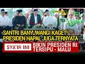 Download Lagu MERINDING.‼️PAK PRESIDEN JOKOWI TERSIPU-SIPU MENDENGAR LANTUNAN SYAIR SANTRI BANYUWANGI