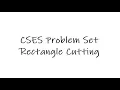 CSES Problem Set Rectangle Cutting