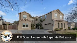 Shamrock Estates in Gilbert AZ Full Guest House with Separate Entrance