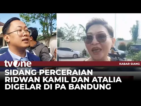 Sidang Perdana Perceraian RK-Atalia dengan Agenda Mediasi