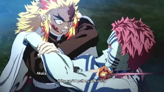 Download Akaza vs Rengoku Fight Demon Slayer Mugen Train Ending Emotional Scene MP3