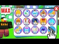 HOW i GOT MAX 99 MASTERY on EVERYTHING POSSIBLE in Pet Simulator X