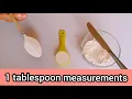 What is Tablespoon How to Measure 1 Tablespoon Measure Without Measuring Spoons FooD HuT