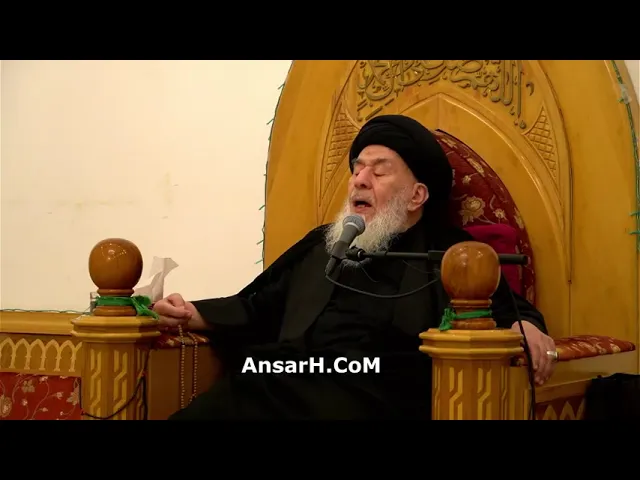 ⁣التوبة  آية الله السيد إمام الجزائري ليلة 15 صفر 1445 هـ