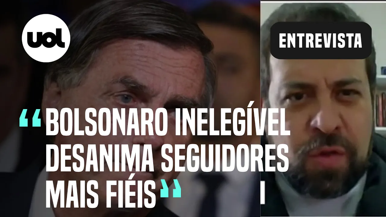 Boulos: 'lnelegibilidade de Bolsonaro é possível e será boa para o país'